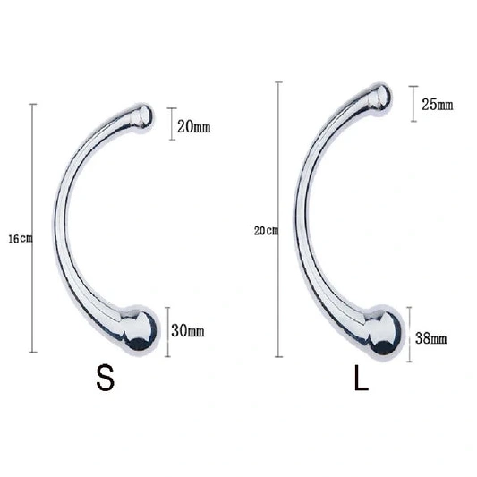 Anal Hooks Steel Hook 5858 Anal Stainless Double Elegant Ended 0723